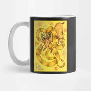 Ram vs Basilisk with Moths Mug